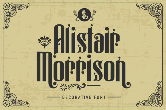 Alistair Morrison Font