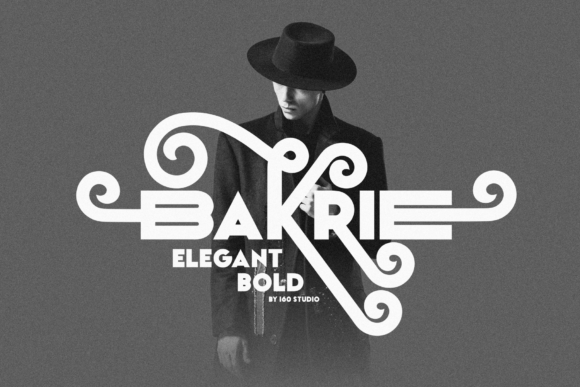 Bakrie: A Bold Display Font for Impactful Campaigns