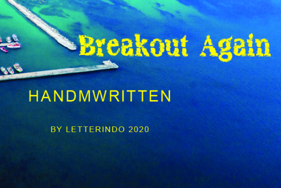 Breakout Again Font for Bold Design