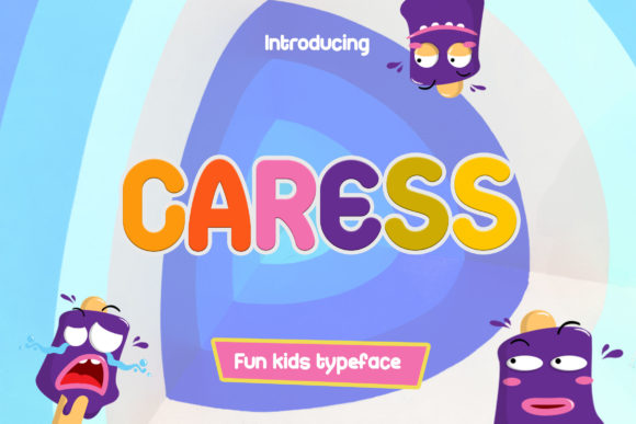 Carees: A Fun Display Font for Creative Publishing