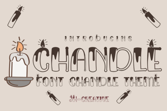 Chandle: A Creative Display Font