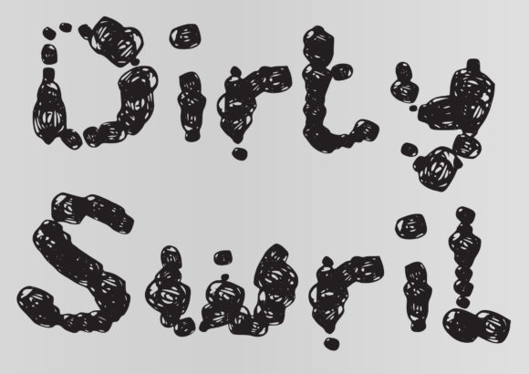 Dirty Swirl: A Bold Font for Business
