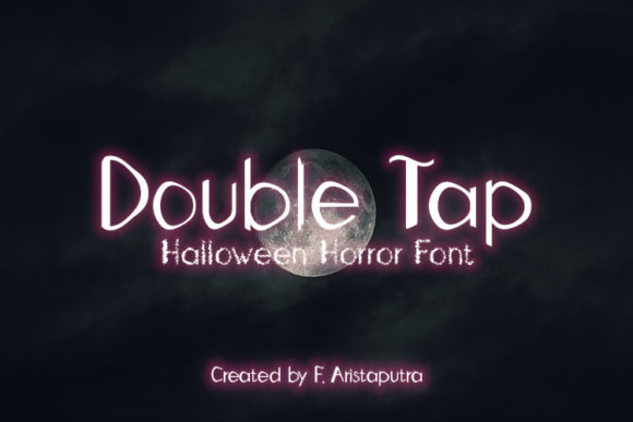 Double Tap: A Spooky Font for Bold Branding