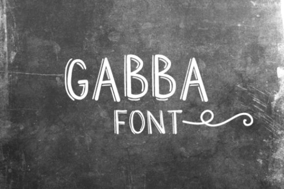 Gabba: A Whimsical Display Font