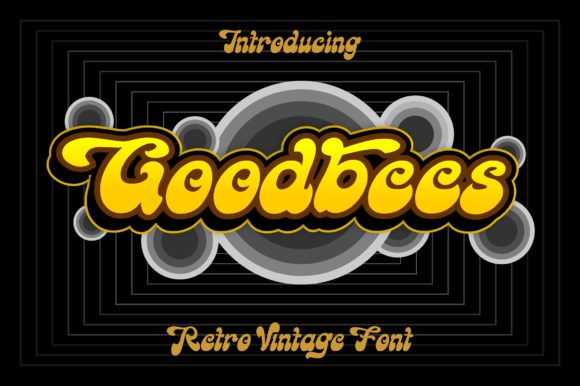 Goodbees: A Vintage Display Font