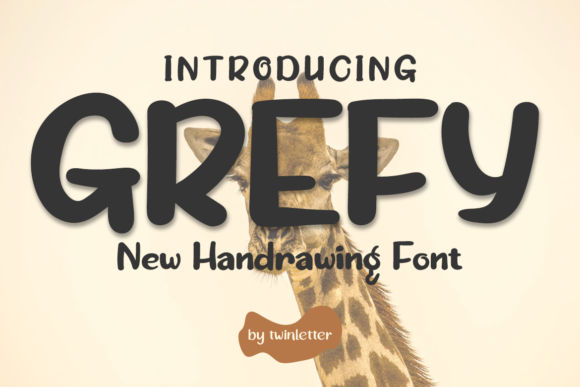 Grefy: A Playful Display Font