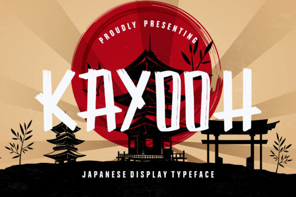 Kayooh: A Bold Display Font for Designers