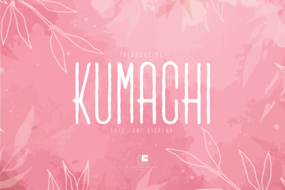 Kumachi: A Sweet and Tall Display Font