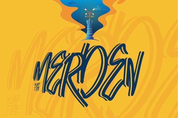 Merden: A Bold Display Font for Digital Marketing