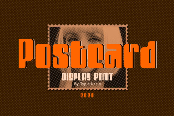Postcard: A Bold, Friendly Display Font