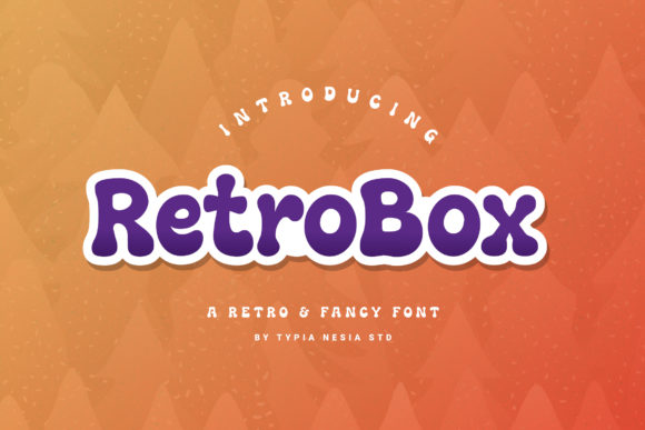 Retrobox: A Bold Typeface for Modern Design