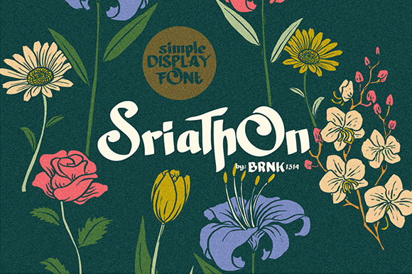 Sriathon: A Bold Display Font