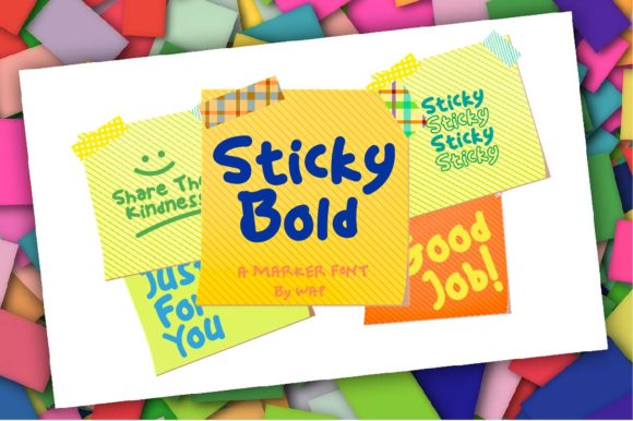 Sticky Bold: A Font That Speaks Volumes