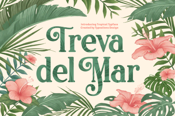 Treva Del Mar Font for Business