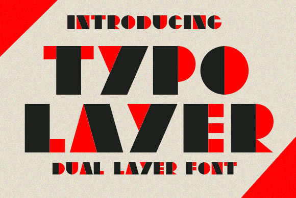 Typo Layer: A Creative Font for Bold Design