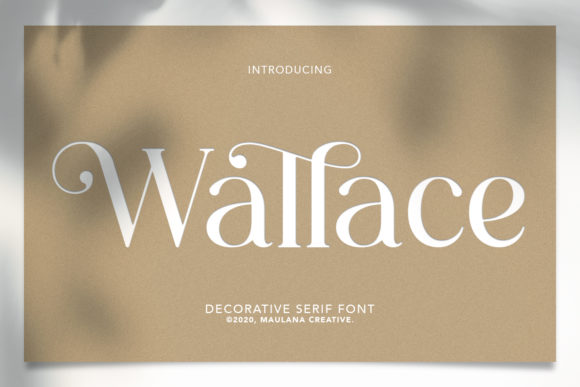 Wallace: A Font for Business Style